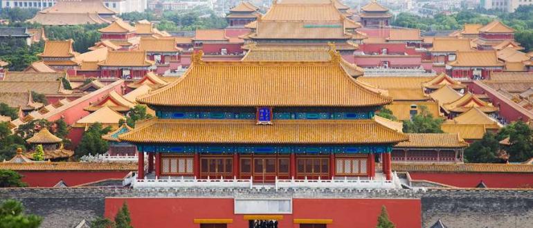 География китая Дворец небесной чистоты